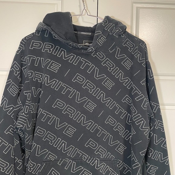 Primitive Skateboarding All Over Print Pullover‎ Hoodie Sweatshirt - Picture 7 of 7